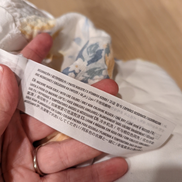 Floral Sleeveless Mini Dress with Crossed Straps - Picture 2 of 8